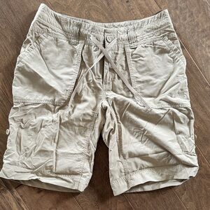 The North Face Women's Khaki Cargo Shorts